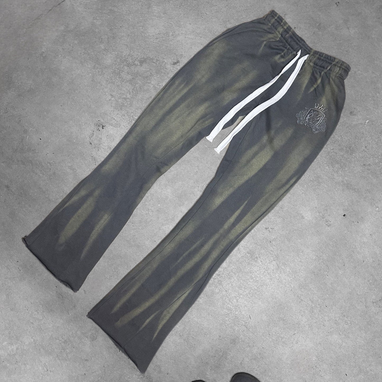 Rise Apparel Flare Sweatpants (Grey)