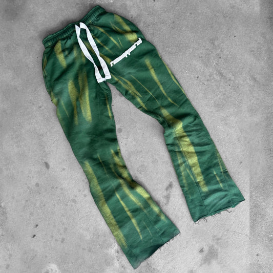 Rise Apparel Flare Sweatpants (Aurora Green)