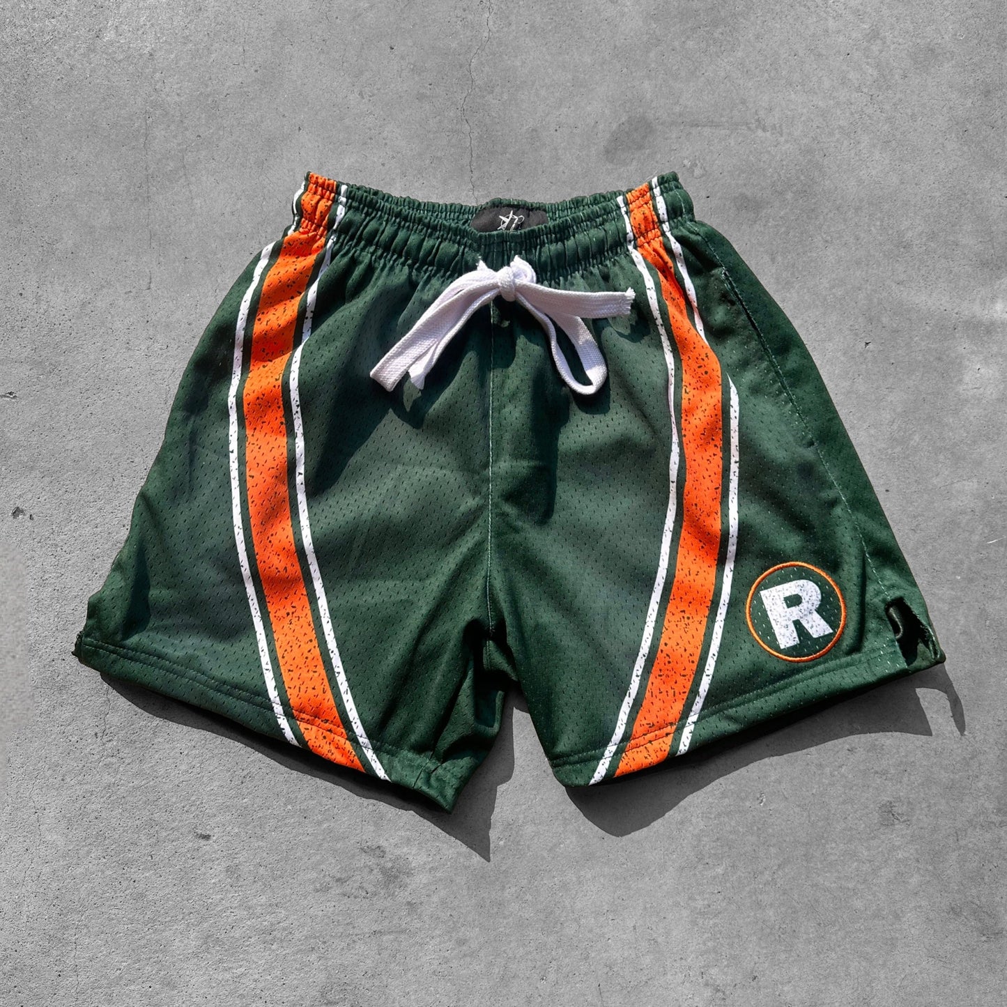 Rise Apparel "Renegade" Striped Mesh shorts