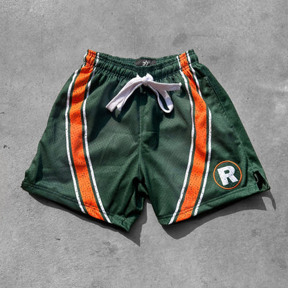 Rise Apparel "Renegade" Striped Mesh shorts